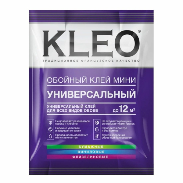 Клей обойный KLEO Мини Line Optima пакет 60гр