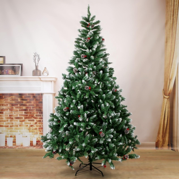 Елка исскуственная 210см Зимнее волшебство Ягодка