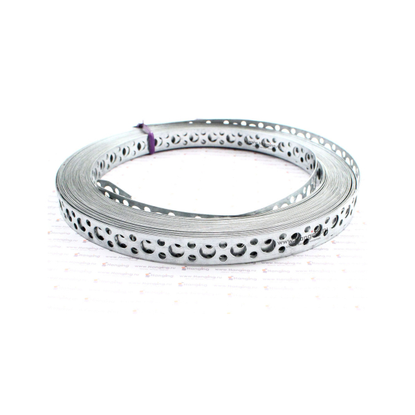 Лента монтажная перфорированная 12*0,5мм*5м прямая