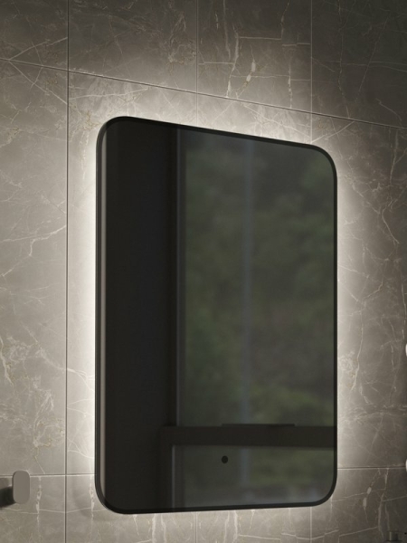 Зеркало 500*700*30мм с подсветкой К01 Шейп Софт (Shape soft) 1MARKA