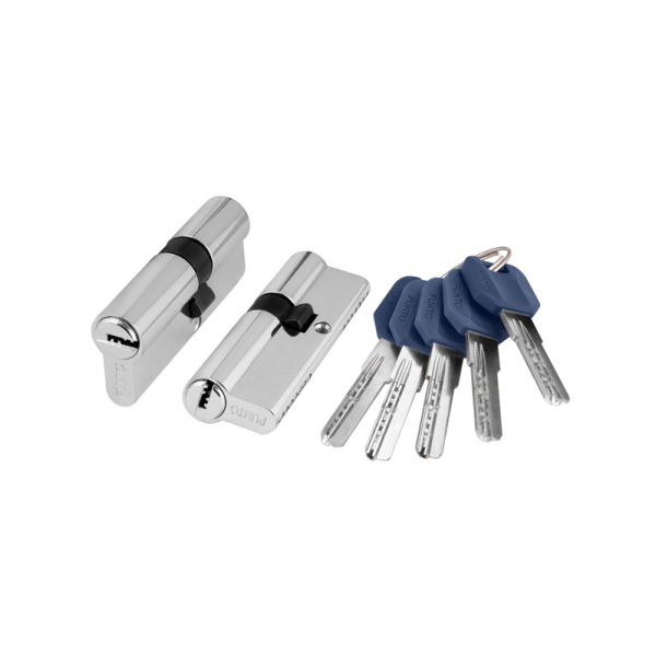 Цилиндровый механизм Z4000Key80 35+10+35 CP хром Punto