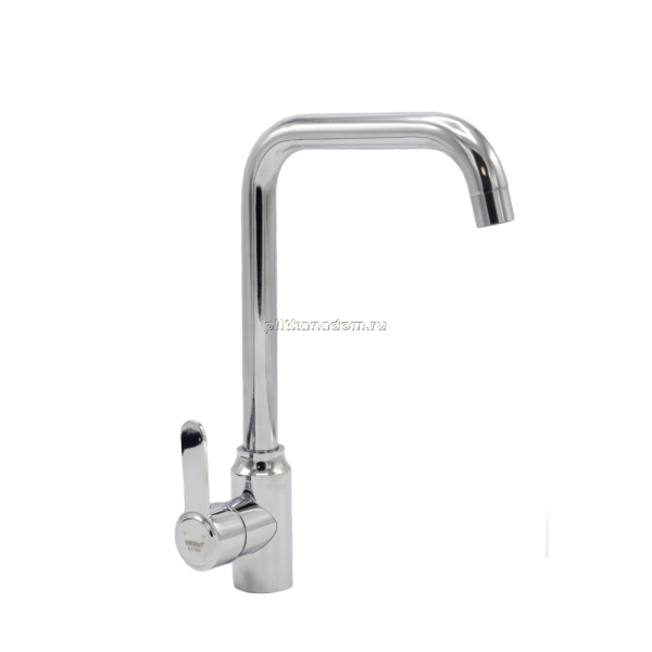 Смеситель для кухни однорычажный высокий излив нерж.сталь B4002-3 DIKALAN