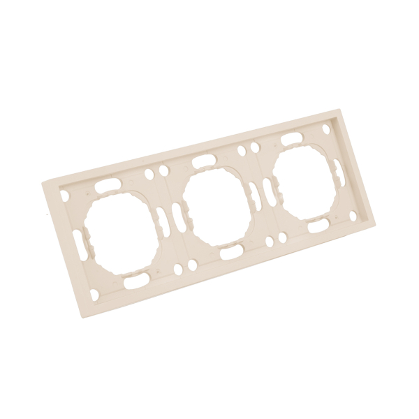 Рамка 3 поста кашемир soft touch ЭМИЛИ PFR00-5003-08 STEKKER