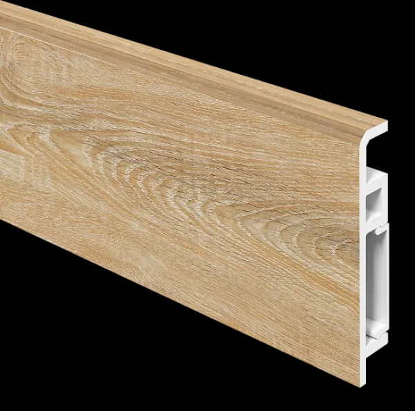 Плинтус Aberhof LUXE 70мм Дуб Валлийский 2,0 м (20шт)