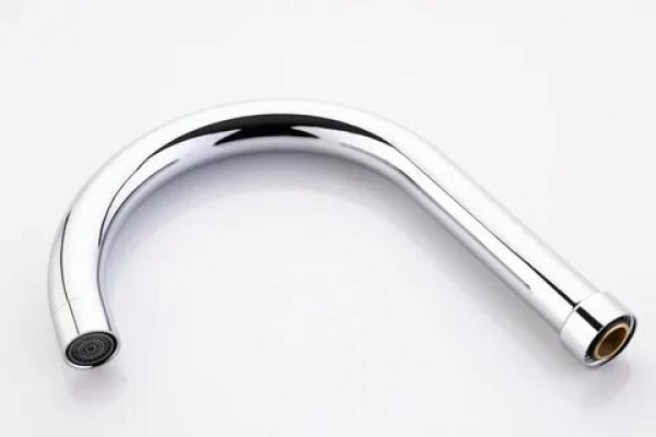 Излив для кухонного смесителя круглый 24мм нерж.сталь 1006 SANDAY