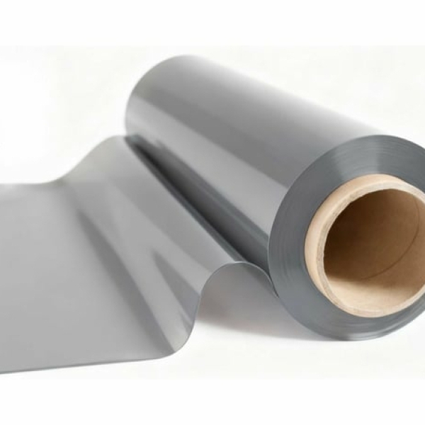 Силиконовое покрытие Dekorelle 0,6x20м, серое, глянец, толщина 0,8мм