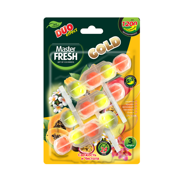 Подвесной блок для унитаза 5 в 1 Тропик Master Fresh