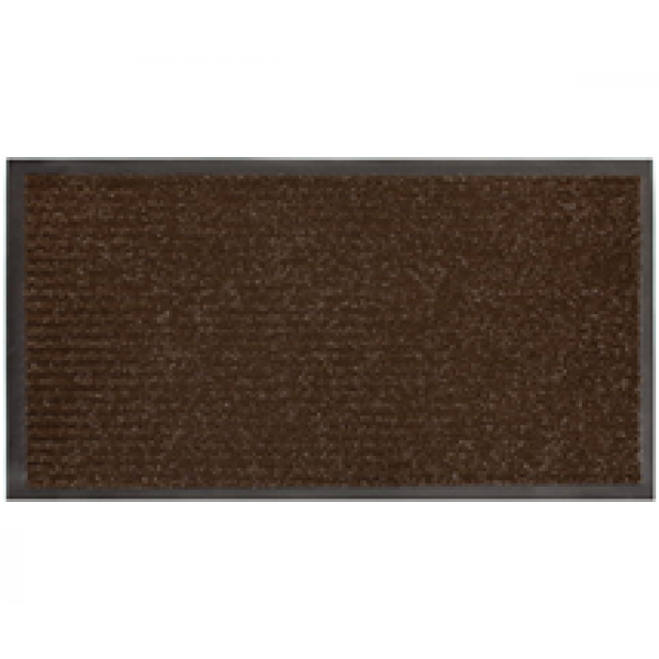 Коврик придверный BAIZHENG "Standart"  80х120см коричневый
