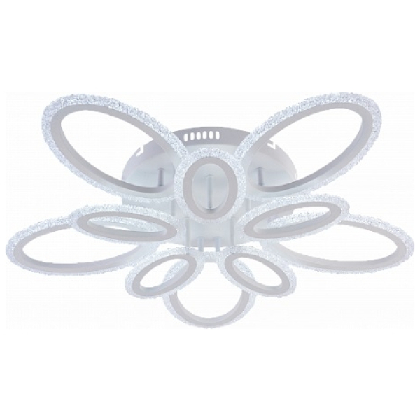 Люстра светодиодная 156Вт 3000-6000K белый d 740*120 DIMMER ПДУ AU61607/5+5 WH Атмосфера уюта