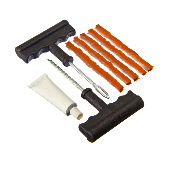 Набор для ремонта бескамерных шин №2: клей, 5 жгутов, T-инструмент NEW GALAXY