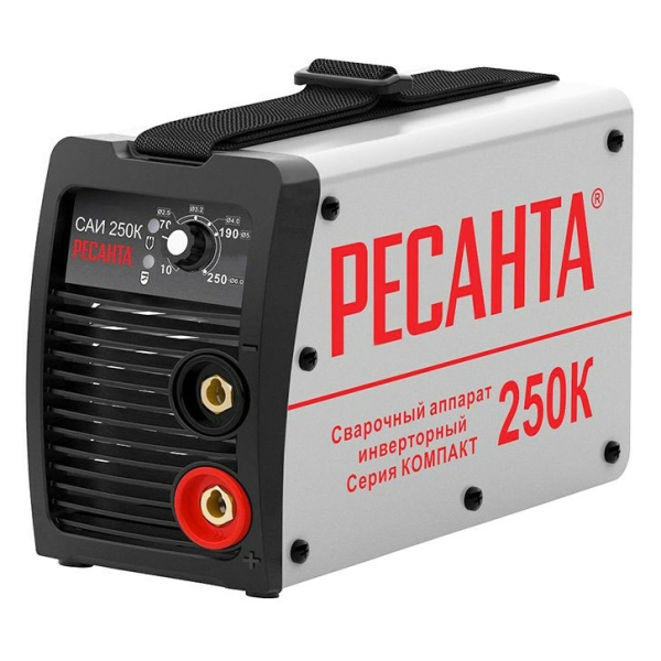Сварочный аппарат инверторный 250А электрод 1,6-6мм Ресанта САИ 250К