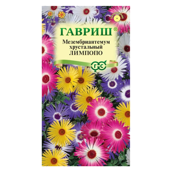 Мезембриантемум Лимпопо хрустальный Гавр