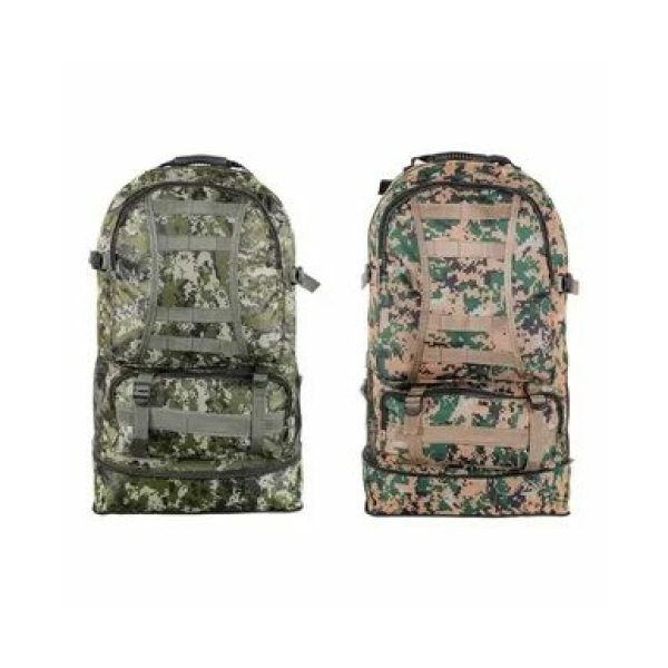 РУССО ТУРИСТО Рюкзак туристический, 55 литров, 2 цвета, 60х38х18 см, полиэстер