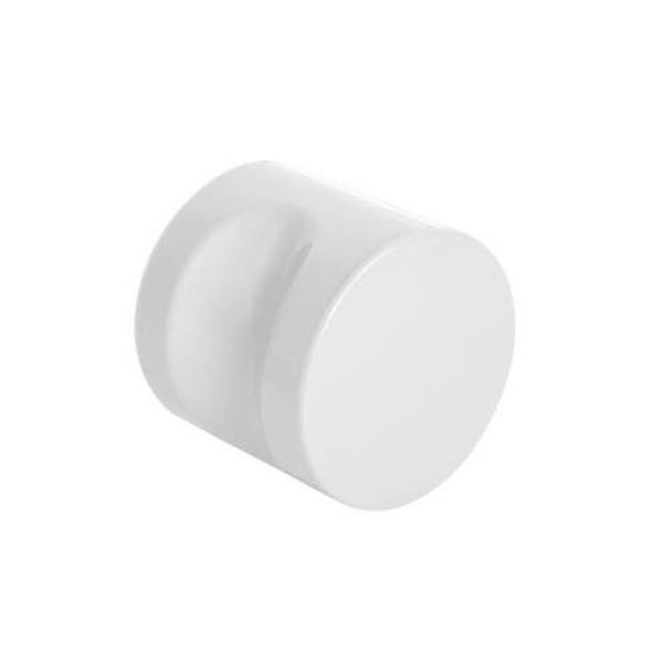 Ручка-кнопка CABIN PVC WH белый AJAX