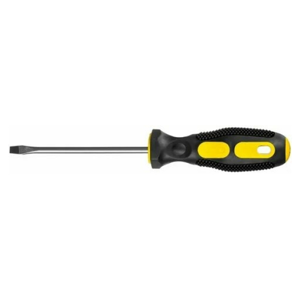 Отвертка SL6*150мм CrV двухкомпонентная рукоятка STAYER Hercules