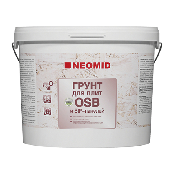 Грунтовка для OSB 7кг Неомид