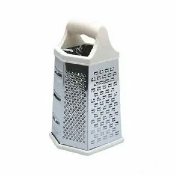 Терка шестигранная 20см пластик/нерж.сталь A016089