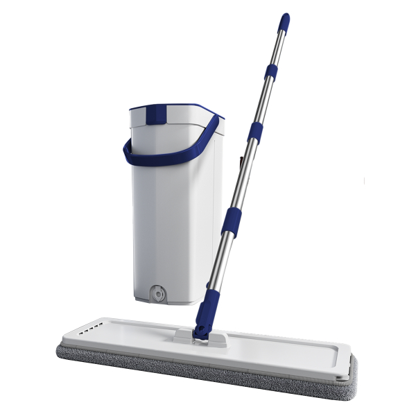 Умная швабра ДЕД БАНЗАЙ вертик.отжим+ведро+автом.разделен воды