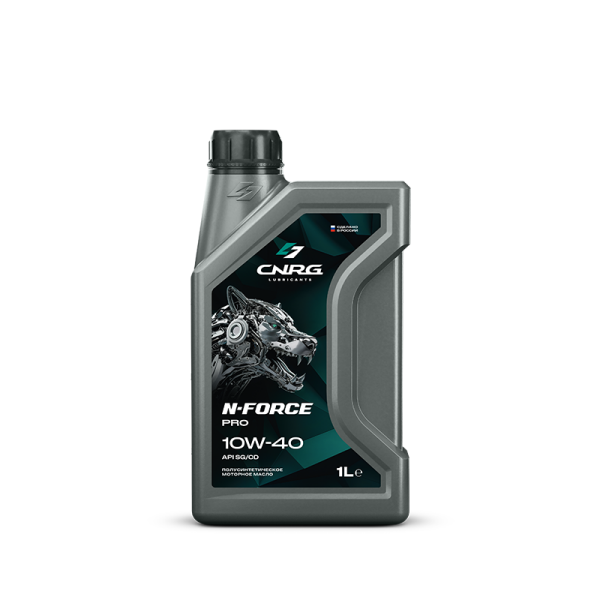 Моторное масло 10W-40 полусинтетическое 1л Сиэнерджи N-Force Pro SG/CD