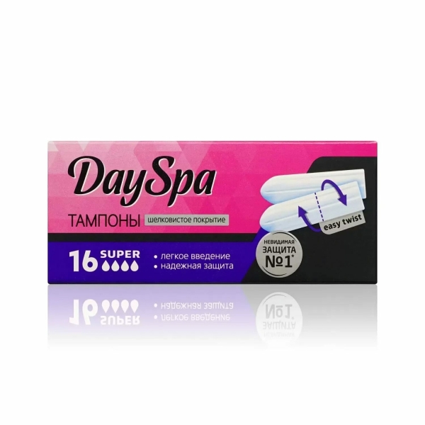 Тампоны «Day Spa» Super, 16 шт.