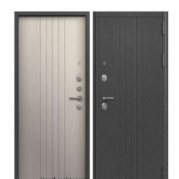 Дверь О-130 Серебро антик/Светлая лиственница 860*2060 R Центурион 2026