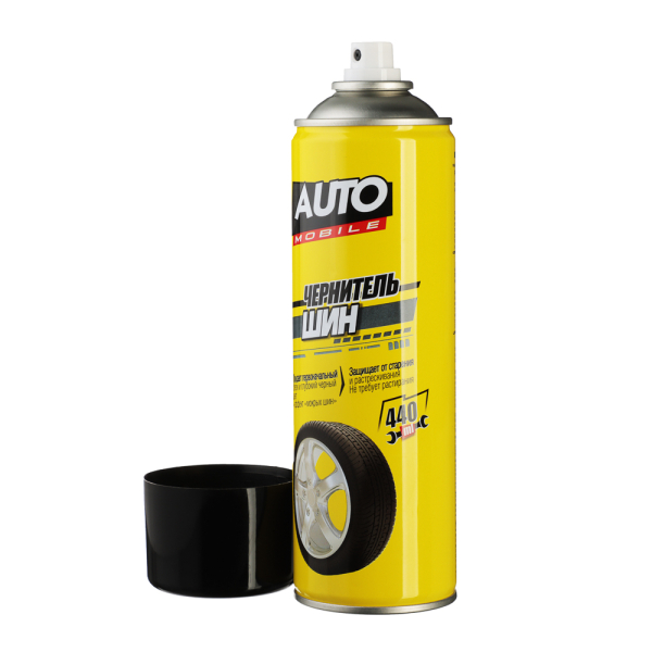 AUTO MOBILE Чернитель шин 440мл 615см3