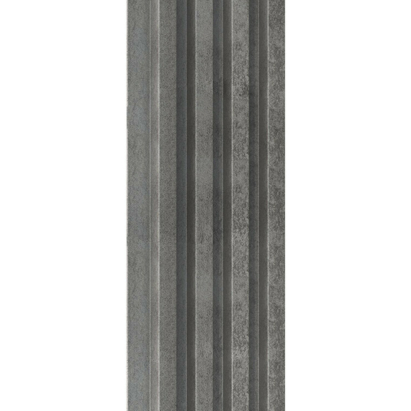 Панель виниловая 3D Рейка Бетон невский  166*2900*24,1 1/8 Монарх