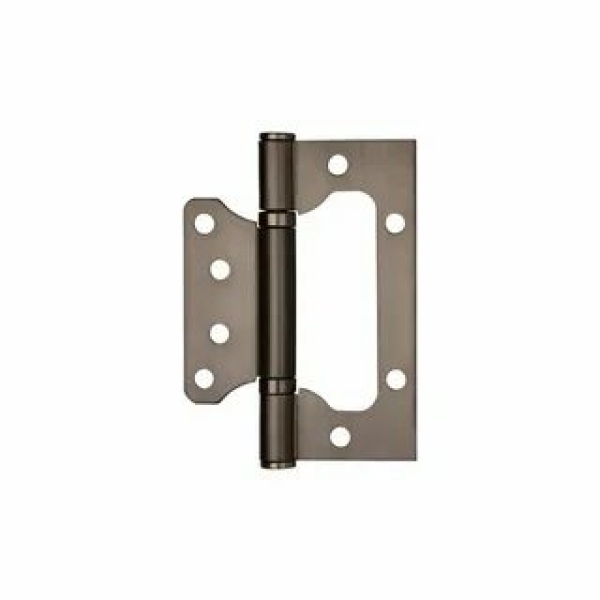Петля универсальная без врезки IN4000W GR 100/P-2B 100*2,3 графит AJAX