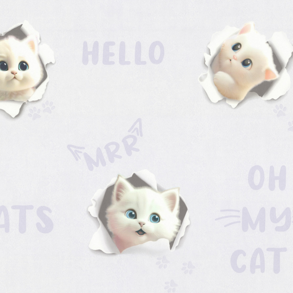 Обои 72286-12 Cats 1,06*10м Палитра