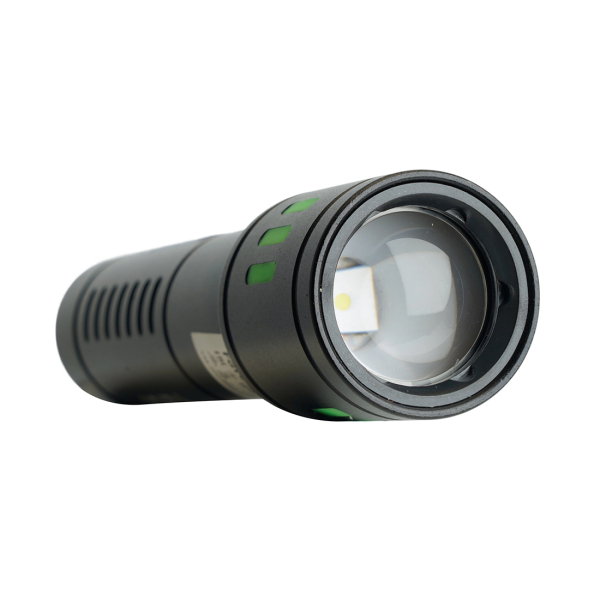 Фонарь ручной  2LED 10Вт 6 режима аккумулятор 3,7V 2000mAh USB TYPE-C ZOOM TH2411 Feron