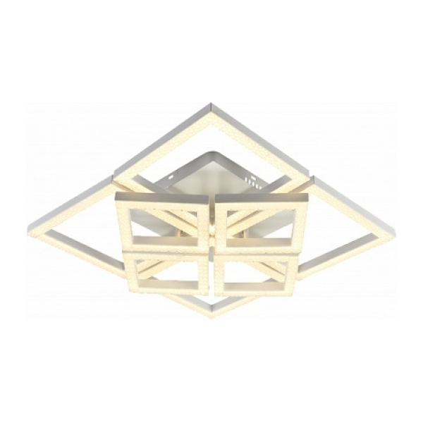 Люстра светодиодная 240Вт+10Вт 3000-6000K белый DIMMER ПДУ AU62229/4+4A WH Атмосфера уюта