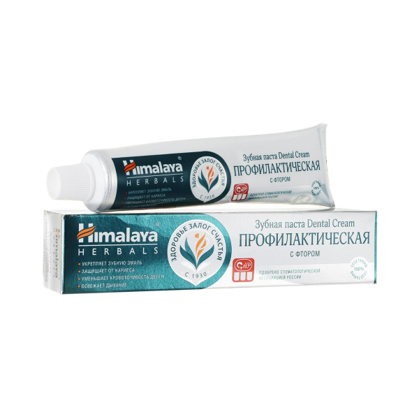 Зубная паста Himalaya sincle с фтором 100гр