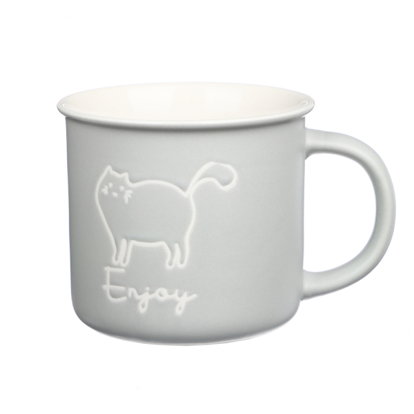 Кружка 350мл фарфор Пушистик