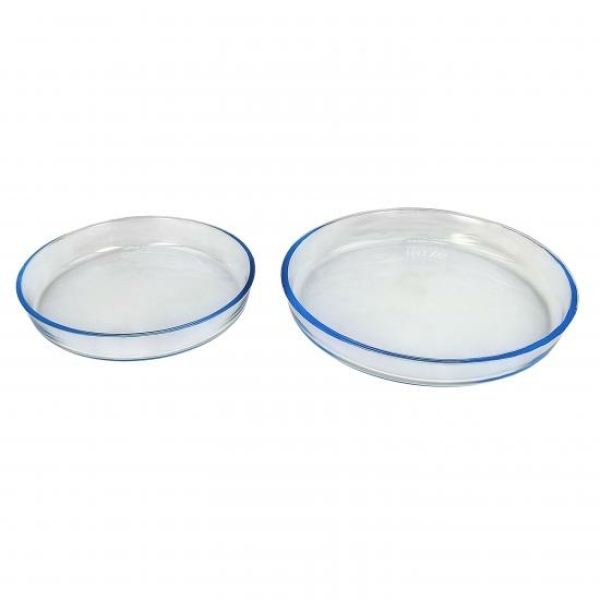 Форма для запекания 1,72л/2,95л стекло 2шт Классика Brart