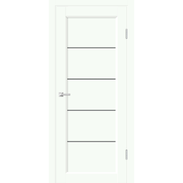Белый Опал полотно EMALUX STYLE  1 600 стекло мателюкс графит VellDoris