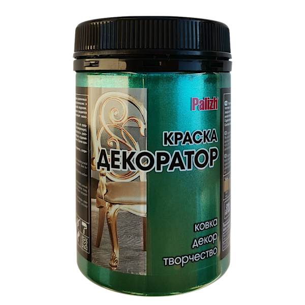 Краска колер акриловая ПалИж №158 малахит 250гр