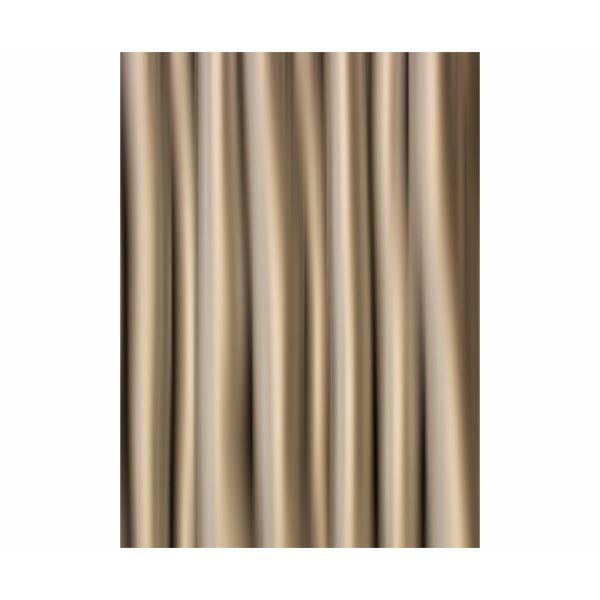 Штора для ванной 180*180см золотая Мираж VILINA