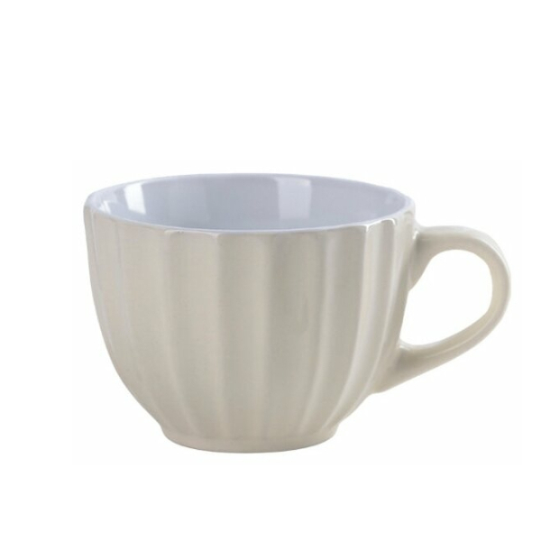 Кружка Доляна «Ноэми», 430 мл, керамика, бежевая