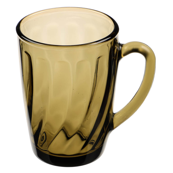 Элика Кружка 300мл, дымчатое стекло