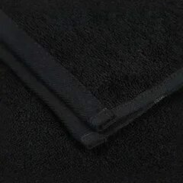 Полотенце 30*60см махровое черное Enna