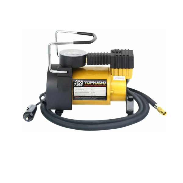 Компрессор автомобильный "Торнадо" АС-580, 35 л/мин, 150Вт, 12V