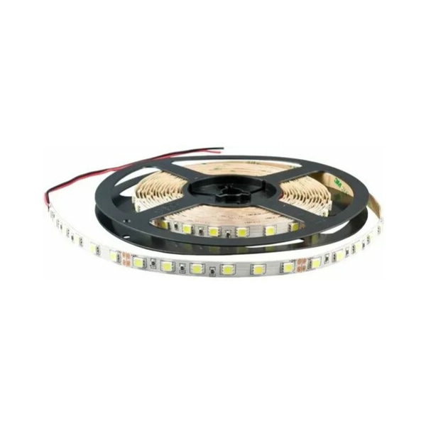 Лента св/д SMD5050 60LED/м 14,4Вт/м 12В IP65 4000К упак/5м блистер TDM