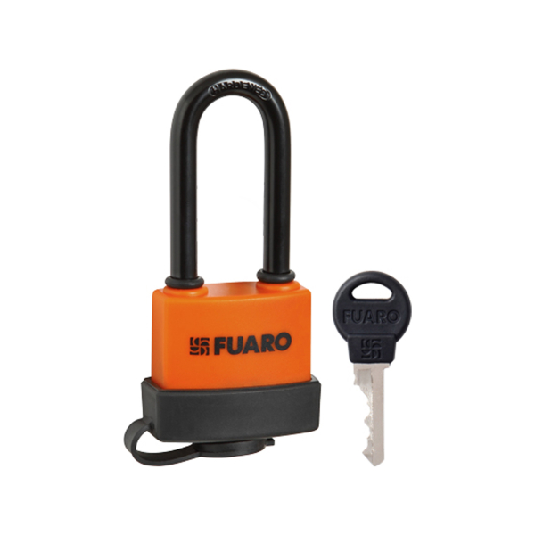 Замок навесной PL-WEATHER-3640 LS 3key (PL-3640 LS) удл. дужка, англ./блистер