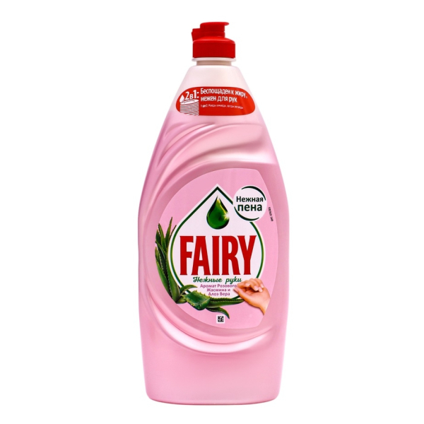 Средство для мытья посуды Fairy Розовый жасмин и Алоэ вера 450мл