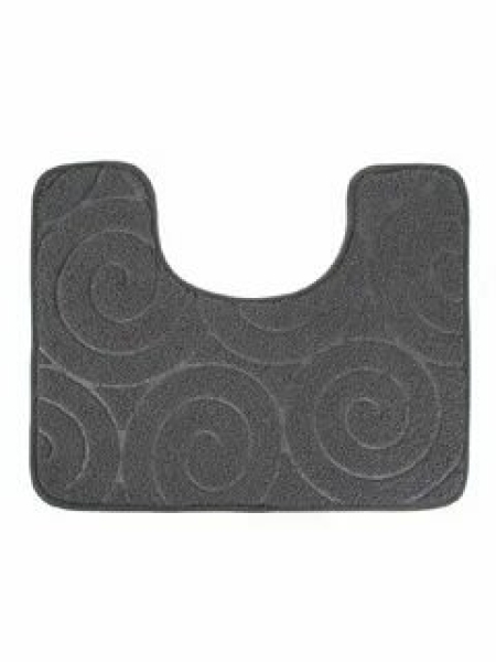 Коврик для туалета с вырезом 40*50см серый BZ-SM45-2 BAIZHENG