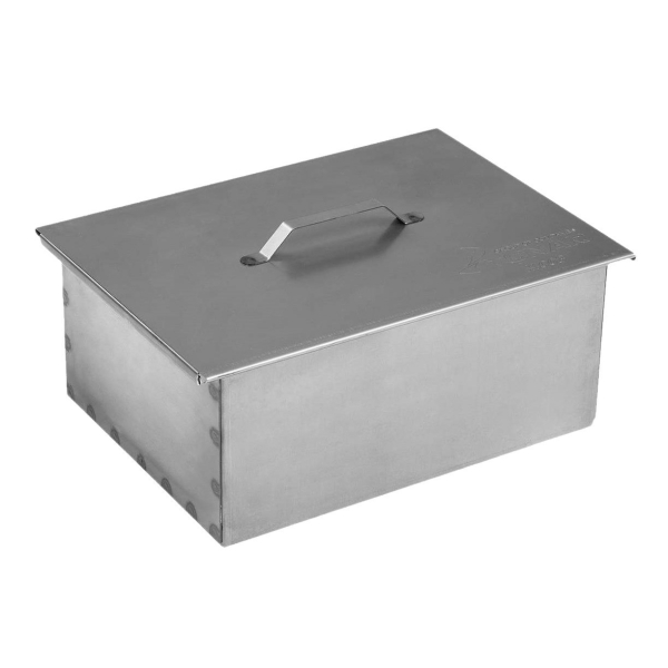 Коптильня двухъярусная с поддоном для сбора жира 380х280х170 сталь 1,5 мм (К-003) Тонар