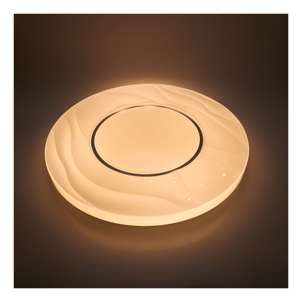 Светильник св/д  72Вт 2000К-6000K Звездное небо d 500*60мм с ПДУ AL1836 Feron