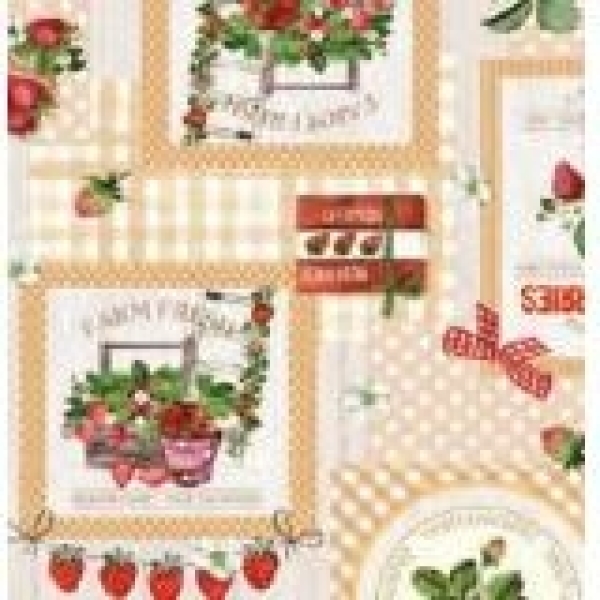 Клеенка ПВХ нетканая основа 1,40*20м мрамор коричневый 059B Dekorama