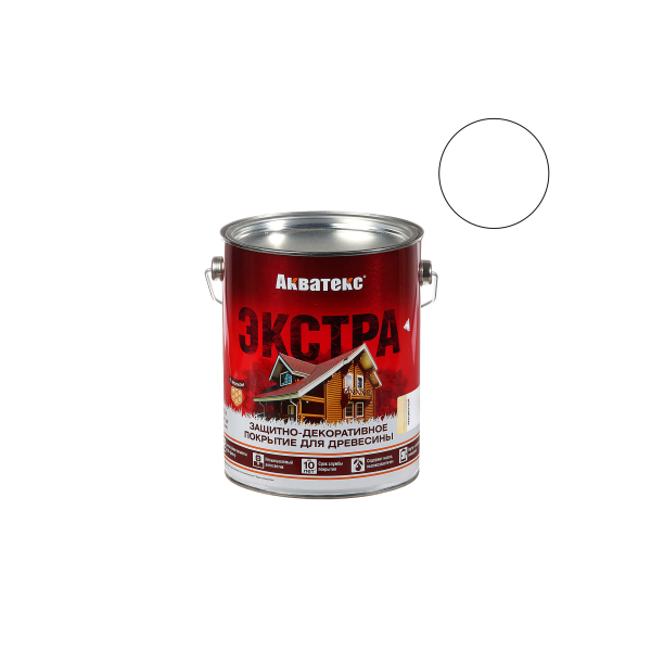 Защитное текстурное покрытие "Акватекс-Экстра" древесины Бесцветный 2,7л