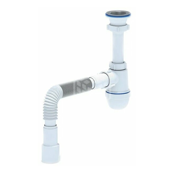 Сифон 1 1/2*40 Ani с гофрой 40*50 A0110 АНИ пласт